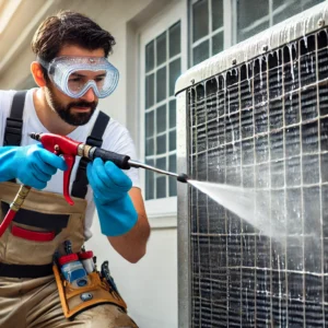 Affordable window and split AC normal cleaning service by Fixflow in Delhi NCR