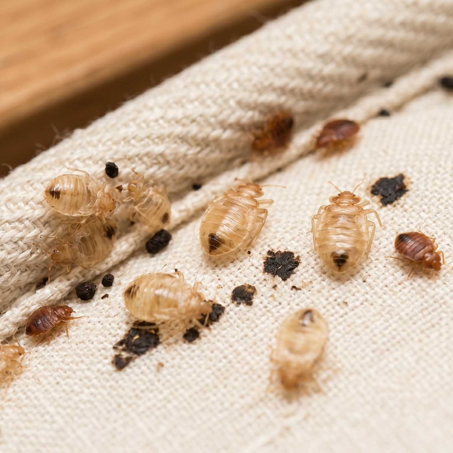 Fixflow identifying bed bug shed skin symptoms in Delhi NCR homes